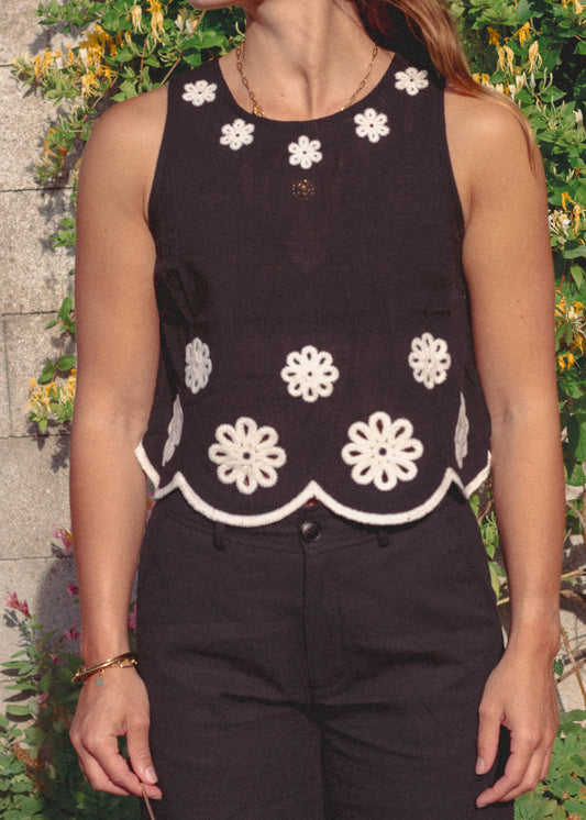 Ensemble brodé Camila